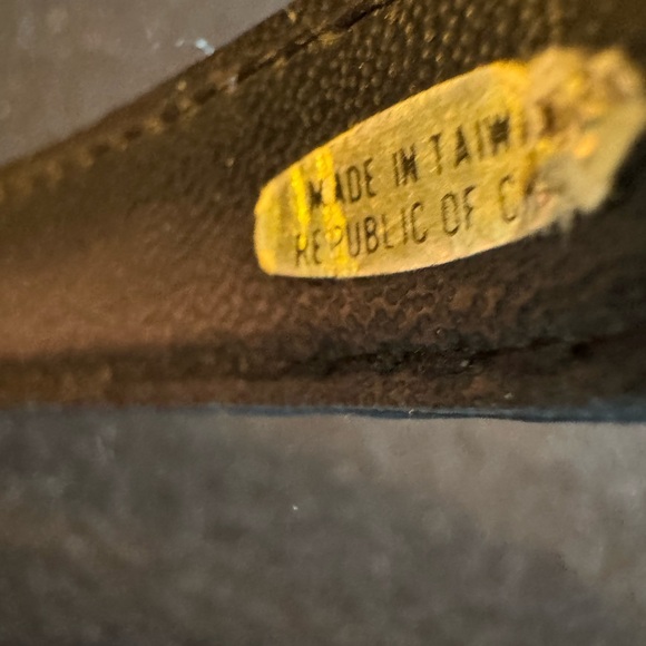 Elegant Grey/Blue with Gold Buckle Women's Belt Sz M - Picture 5 of 5